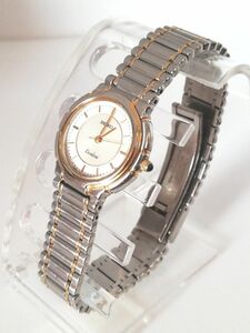 【電池交換済、美品】SEIKO セイコー　エクセリーヌ　ビンテージ　1F21-0D70