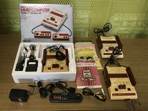 Nintendo Famicom 3consoles controller tested 任天堂 ファミコン ディスクシステム 本体3台 コントローラー 動作確認済 D84_画像1