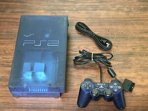 SCPH-37000 Ocean Blue Console PlayStation 2 PS2 SONY Tested PlayStation2 オーシャン・ブルー 動作確認済 D160