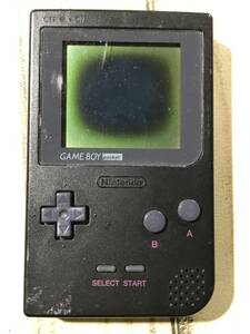 Nintendo Game boy Gameboy pocket Black console tested 任天堂 ゲームボーイ ポケット クロ 本体1台 動作品有 D51