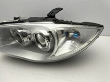 BMW 118i E87 1シリーズ UF18 左 ヘッドライト HID /キセノン バラスト付 GH-UF18 63126924491 89311171 (S91)_画像4