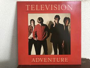 TELEVISION ADVENTURE US盤 LP レコード　テレビジョン アドヴェンチャー TOM VERLAINE トム・ヴァーレン NEW YORK PUNK 