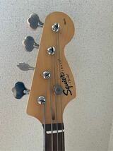 Squier by Fender Affinity JAZZ BASS スクワイアー ジャズベース 【通電確認済ナット破損有】_画像2