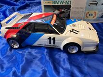 1/14ニッコー セミデラコン　BMW- M1ラジコンUSED品 モーター回りません現状品_画像4