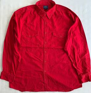 GAP 長袖 シャツ 2XL 赤 ビッグサイズ