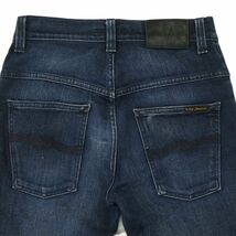 Nudie Jeans ヌーディージーンズ 【THIN FINN】 USED加工★ ストレッチ スキニー デニム パンツ ジーンズ Sz.28　メンズ　A3B05892_C#R_画像6