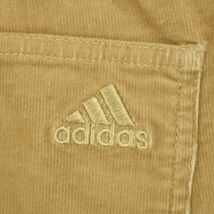 未使用★ adidas GOLF アディダス ゴルフ 秋冬 ロゴ刺繍 コーデュロイ ストレッチ スラックス パンツ Sz.85　メンズ　A4B00001_1#Q_画像6