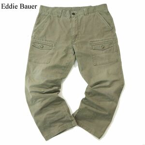 Eddie Bauer エディーバウアー 通年 ストレッチ★ ブッシュ パンツ Sz.36　メンズ アウトドア 大きいサイズ 特大　A4B00060_1#R