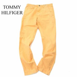 TOMMY HILFIGER トミーヒルフィガー MERCER CHINO★ ストレート カラー チノ パンツ チノパン Sz.30　メンズ　A4B00110_1#R