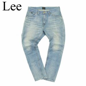 Lee リー × ナノユニバース別注★ 96052 USED加工 テーパード ジョッパーズ デニム パンツ ジーンズ Sz.30　メンズ 日本製　A4B00499_1#R