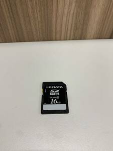 I・O DATA アイ・オー・データ SDHCカード 16GB メモリーカード SDカード フォーマット済み 中古品 現状品 B3091