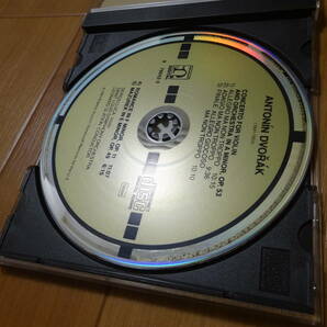 38XC-7 金シール帯 西独盤 セルジュ・ルカ スラットキン ドヴォルザーク ヴァイオリン協奏曲 ロマンス マズルカ CD の画像10