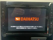 ダイハツタント純正【LA600S】CN-LS810DDA 8インチ地区データー2016年SD,iPod,DISC,TV,USB,Bluetooth 中古品_画像1