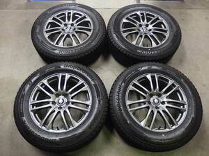 BRIDGESTONE BLIZZAK DM-V3 235/65R18 + weds VELVA 4本セット ムラーノ