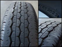 TOYOTA 200系ハイエース純正 スチールホイール + BRIDGESTONE ECOPIa RD613 195/80R15 107/105L 4本セット_画像7