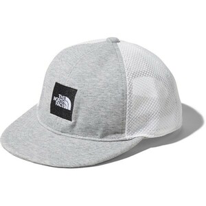 新品 グレー 53-56cm キッズ THE NORTH FACE ノースフェイス スクエア ロゴ メッシュ キャップ（キッズ） Kids' Square Logo Mesh Cap 25