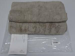  unused storage goods air ... same color 3 pieces set cotton 100% made in Japan 34×120... thread ... towel 