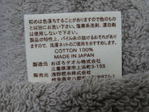 未使用 保管品 エアーかおる 同色 3枚セット 綿100% 日本製 34×120 浅野撚糸 おぼろタオル_画像5