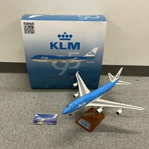 P255-I58-830 KLM ケイエルエム　オランダ航空 Boeing ボーイング 747-400 95year PH-BFI 1:200 Scale