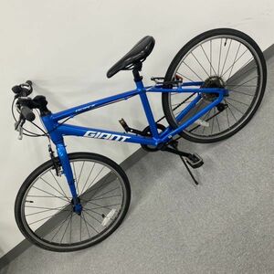 P006-I58-817【引取限定】GIANT Biycles ジャイアント ESCAPE JR 24 ブルー 子供 ジュニア 自転車