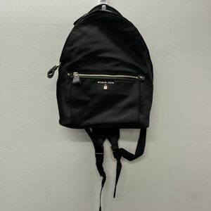 P225-I58-669 MICHAEL KORS マイケルコース レディース ナイロン リュックサック ケルシー ラージ ブラック 縦約34cm 横約30cm マチ約10cm