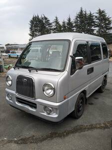 平成14年　サンバーディアス　ワゴン改バン　車検R7年12月