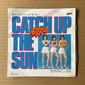 7インチ ラブ・ウイングス LOVE WINGS - CATCH UP THE SUN 松本隆