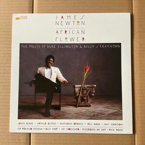 日本盤 見本盤 JAMES NEWTON - THE AFRICAN FLOWER (THE MUSIC OF DUKE ELLINGTON & BILLY STRAYHORN)