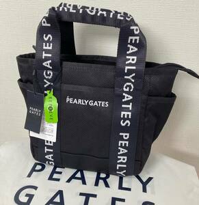 新品 PEARLY GATES 【定番】カートバッグ (UNISEX) 紺 男女兼用モデル パーリーゲイツ