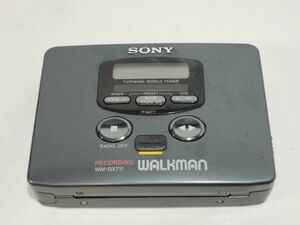 SONY レコーディング ウォークマン WALKMAN WM-GX711 動作未確認 本体のみ 0105