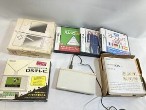 ニンテンドーDS 本体 ソフト DSテレビ セット ジャンク DS lite USG-001 ヨーロッパ4か国語三昧DS 英語漬け など 0111