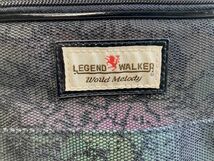 未使用に近い 美品 1回試用のみ LEGEND WALKER レジェンドウォーカー スーツケース World Melody スマートロック 0115_画像2