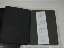 未使用 YOHJI YAMAMOTO Y-3 ワイスリー For/Pour iPad Air 2 スタンドケース ETUI FOLIO AN4672 ヨウジヤマモト 0125_画像7