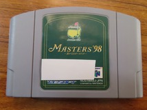 KM6816★N64 ソフトのみ マスターズ '98 遙かなるオーガスタ MASTERS '98 起動確認済み クリーニング済み ニンテンドー64_画像1