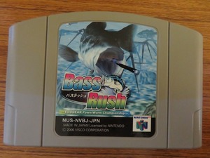 KME13264★N64 ソフトのみ バスラッシュ Bass Rush 起動確認済み クリーニング済み ニンテンドー64