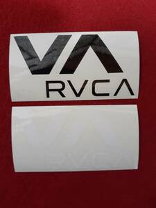 RVCAステッカー。サーファー、スケボー
