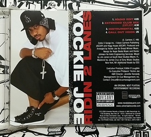 (CD) Yockie Joe － Ridin 2 Lanes / CDS / シングル / Promo / プロモ / G-rap / G-luv / Gangsta / ヒップホップ /Gラップ /ギャングスタ