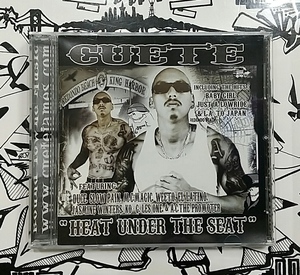 (CD) Cuete ー Heat Under The Seat / G-rap / G-luv / Gangsta / Chicano / チカーノ / Hip Hop / Gラップ / ギャングスタ / ウェッサイ