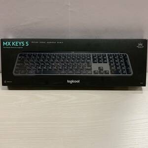 Logicool ロジクール MX KEYS S ワイヤレス キーボード KX800sGR Easy-Switch 無線 薄型 充電式 グラファイト 国内正規品