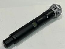 SHURE　UR2-J5HK/SM58　国内正規品　開封未使用品　動作品　美品　擦傷錆汚れ等有り　現状渡し ＊工事設計認証の証明書付_画像1