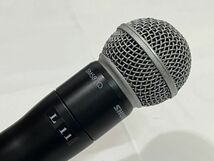 SHURE　UR2-L3HK/SM58　国内正規品　開封未使用品　動作品　美品　擦傷錆汚れ等有り　現状渡し ＊工事設計認証の証明書付_画像2