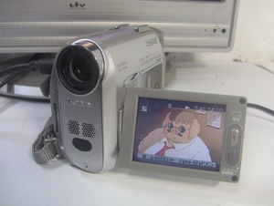 【動作確認済み・MiniDVビデオカメラ・ダビングにご使用ください！】SONY MiniDVビデオカメラ DCR-HC30/0667