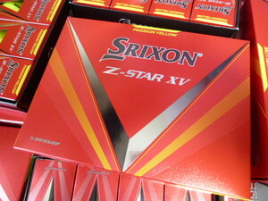 ◆2023年！新登場◆SRIXON/スリクソン/日本正規品 NEW Z-STAR XV/イエロー/1ダース/日本仕様モデル！/ダンロップ◆松山秀樹！