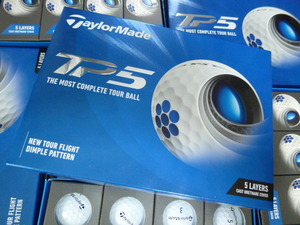 ◆2021年 New TP5！新品/日本正規品【TaylorMade】テーラーメイド New TP5/WH/1ダース/ホワイト【5層構造】2023年度継続モデル◆