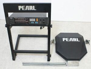 Y■◇ PEARL DRUM-X 音源モジュール/ドラムパッド/スタンド セット ◇MHD13504　バスドラム バスドラ