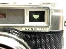 YASHICA ヤシカ LYNX-1000 フィルムカメラ レンジファインダー_画像3