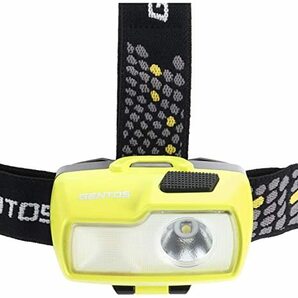 GENTOS(ジェントス) LED ヘッドライト 【明るさ420ルーメン/実用点灯3時間/耐塵/防滴】 単3形電池2本使用 コンブの画像7