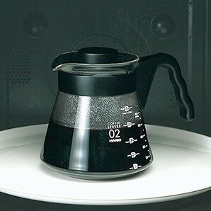 HARIO(ハリオ) V60 コーヒーサーバー 実用容量 700ml ブラック 日本製 VCS-02Bの画像4