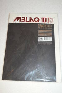 MBLAQ 100％　CD　