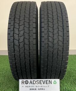 ★205/70R16 111/109L LT 2本のみ 2022年製 YOKOHAMA ice GUARD iG91 溝約8mm~8.5mm程度 スタッドレス 中古品 ★送料無料/一部地域を除く